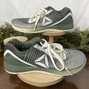 Reebok Crossfit Nano 7 Shoes Womens Sz 8.5 Green White Athletic Trainers Sneaker